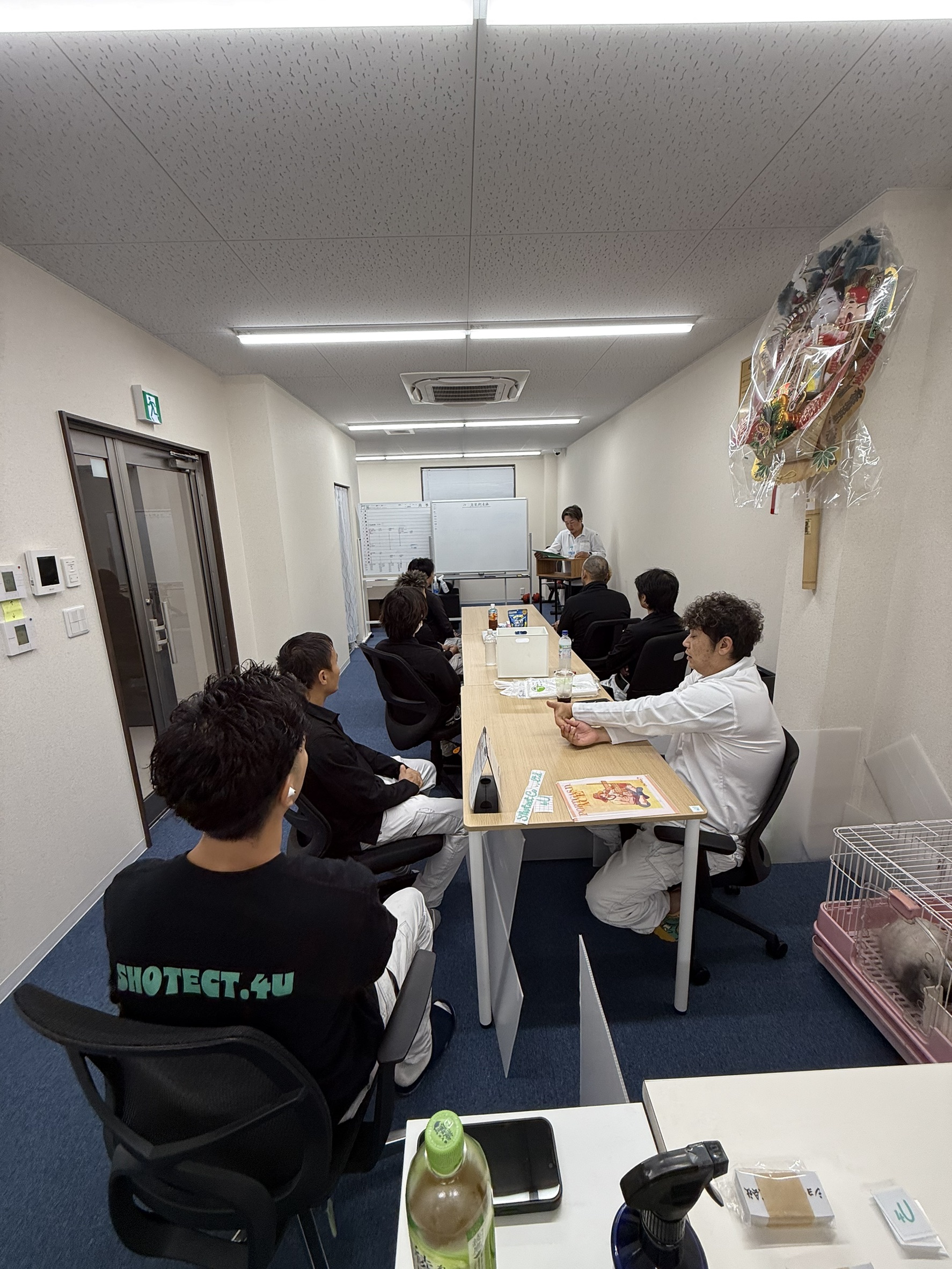 安全衛生会議の様子