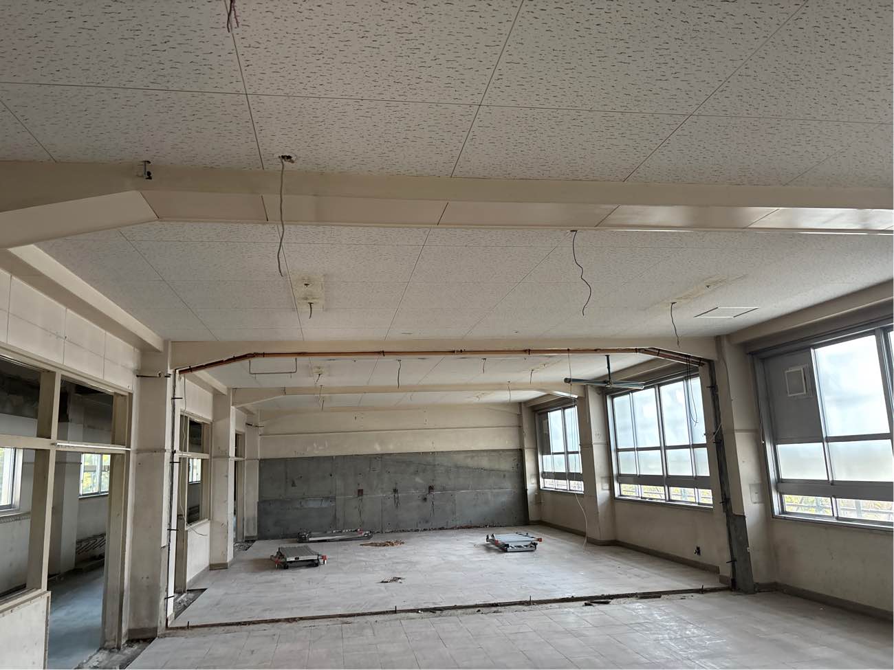 施工前の天井の状態1